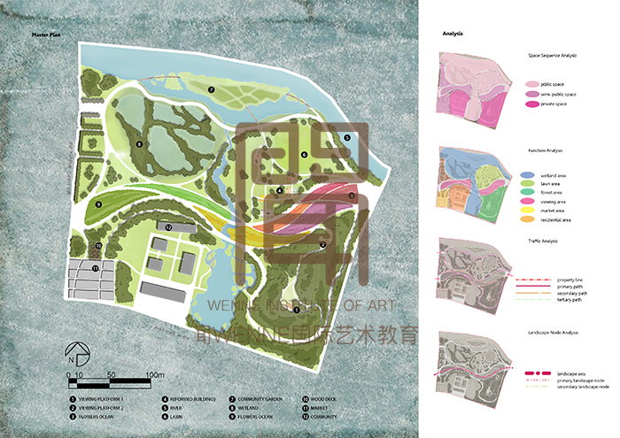 建筑設計留學作品集2